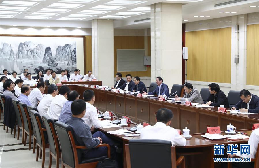 9月21日，中宣部在北京召開中央媒體駐外機構(gòu)外宣工作座談會。中共中央政治局委員、中央書記處書記、中宣部部長劉奇葆出席座談會并講話。新華社記者 謝環(huán)馳 攝 